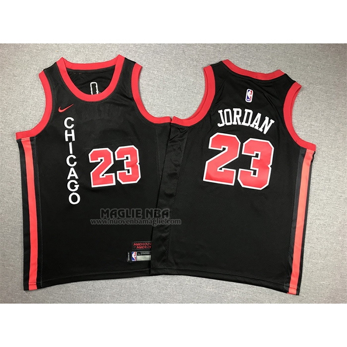 Maglia
 Michael Jordan NO 23 Bambino
 Chicago Bulls Citta
 2023-24 Nero
